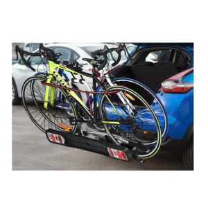 Βάση Κοτσαδόρου Αυτοκινήτου 2 Ποδηλάτων με Πίσω Φώτα Ασφαλείας 113 x 72 x 63 cm Costway AT5551 - Image 9