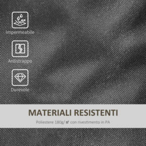 Βάθρο Outsunny Ballast για αγκύρωση κιόσκι, 4 τεμαχίων, μαύρο B1-0055 - Image 4