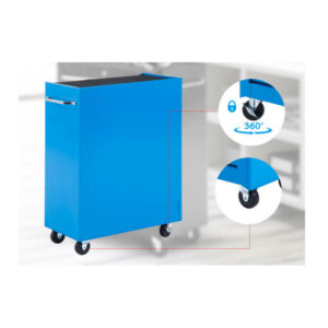 Τροχήλατος Εργαλειοφορέας με 5 Συρτάρια 61.5 x 33 x 82.5 cm Χρώματος Μπλε HOMCOM B20-004BU - Image 3