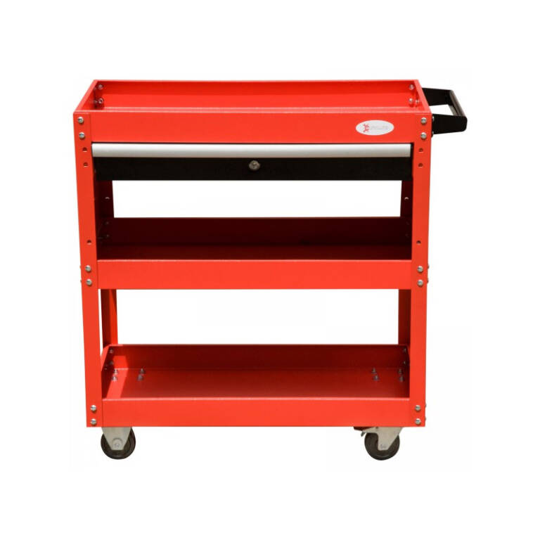 Τροχήλατος Εργαλειοφορέας με 3 Επίπεδα και 1 Συρτάρι HOMCOM B20-065 Τροχήλατος Εργαλειοφορέας με 3 Επίπεδα και 1 Συρτάρι HOMCOM B20-065