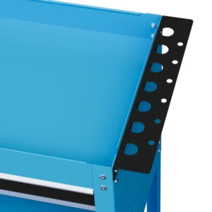DURHAND Καρότσι Εργαλείων με Πλαϊνή Λαβή Συρτάρι και 3 Ράφια από Ατσάλι 82x35x76 εκ Μπλε B20-065V00BU - Image 7