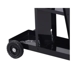 Καρότσι Μεταφοράς Ηλεκτροκόλλησης με 3 Ράφια 71 x 39 x 70 cm DURHAND B20-070BK - Image 4