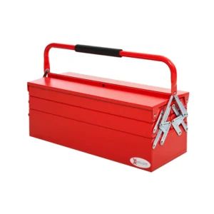 Μεταλλική Εργαλειοθήκη 5 Θέσεων 57 x 21 x 41 cm Χρώματος Κόκκινο DURHAND B20-079V01RD - Image 3