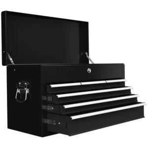 HOMCOM Εργαλειοθήκη 6 συρταριών σε ατσάλι με κλειδαριά