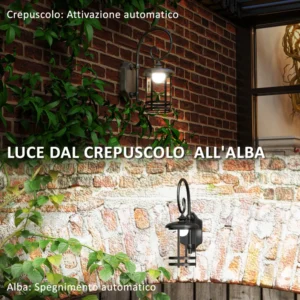 Λάμπα εξωτερικού χώρου Outsunny με ηλιακό πάνελ, IP44 αδιάβροχο και αυτόματη ανάφλεξη, μαύρο B30-052V00BK - Image 3