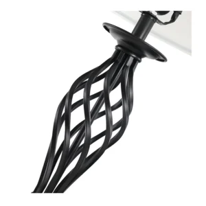 Σετ με 1 Μεταλλικό Επιδαπέδιο Φωτιστικό και 2 Επιτραπέζια E27 3 τμχ HOMCOM B31-179 - Image 3