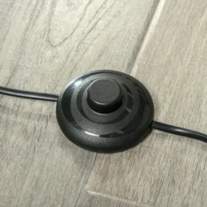 HOMCOM Μοντέρνο φωτιστικό δαπέδου με στρογγυλό φωτιστικό δαπέδου και ρυθμιζόμενη σκίαση Vintage φωτιστικό σαλονιού και υπνοδωματίου - Χρυσό B31-309 - Image 6