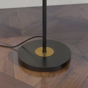 HOMCOM Μεταλλικό Φωτιστικό δαπέδου δέντρου με 3 γυάλινα αμπαζούρ, Ø36x162 cm, Μαύρο και Γκρι B31-464V90BK - Image 7