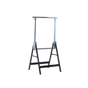 Σετ Τηλεσκοπικά Καβαλέτα Εργασίας 2 τμχ Χρώματος Μαύρο HOMCOM B40-015 - Image 2