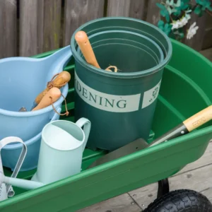 Outsunny Garden Cart με ατσάλινη κατασκευή και ελαστικά, 108x52x100cm, πράσινο B71-016V01 - Image 5