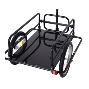 Αναδιπλούμενο Τρέιλερ Ποδηλάτου για Φορτία από Ατσάλι 156 x 72 x 82 cm HOMCOM B71-020 - Image 2