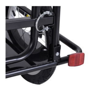 Αναδιπλούμενο Τρέιλερ Ποδηλάτου για Φορτία από Ατσάλι 156 x 72 x 82 cm HOMCOM B71-020 - Image 5