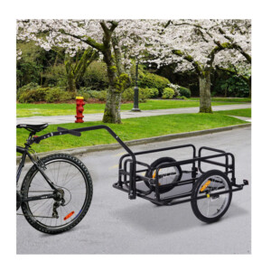 Αναδιπλούμενο Τρέιλερ Ποδηλάτου για Φορτία από Ατσάλι 156 x 72 x 82 cm HOMCOM B71-020 - Image 6