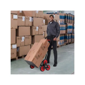 Πτυσσόμενο Καρότσι Μεταφοράς με 6 Ρόδες 109 x 45 x 60 cm DURHAND B71-029 - Image 7