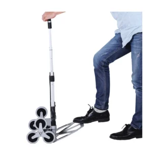 Πτυσσόμενο Καρότσι Μεταφοράς από Αλουμίνιο με 6 Ρόδες 100 x 44 x 47 cm DURHAND Β71-030 B71-030 - Image 2