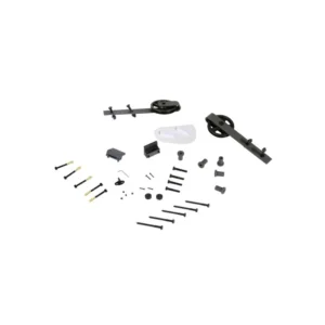 Σετ Μηχανισμού για Συρόμενες Ξύλινες Πόρτες 1.83 m HOMCOM B81-003 - Image 7