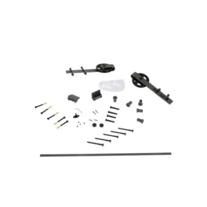 Σετ Μηχανισμού για Συρόμενες Ξύλινες Πόρτες 1.83 m HOMCOM B81-003 - Image 8