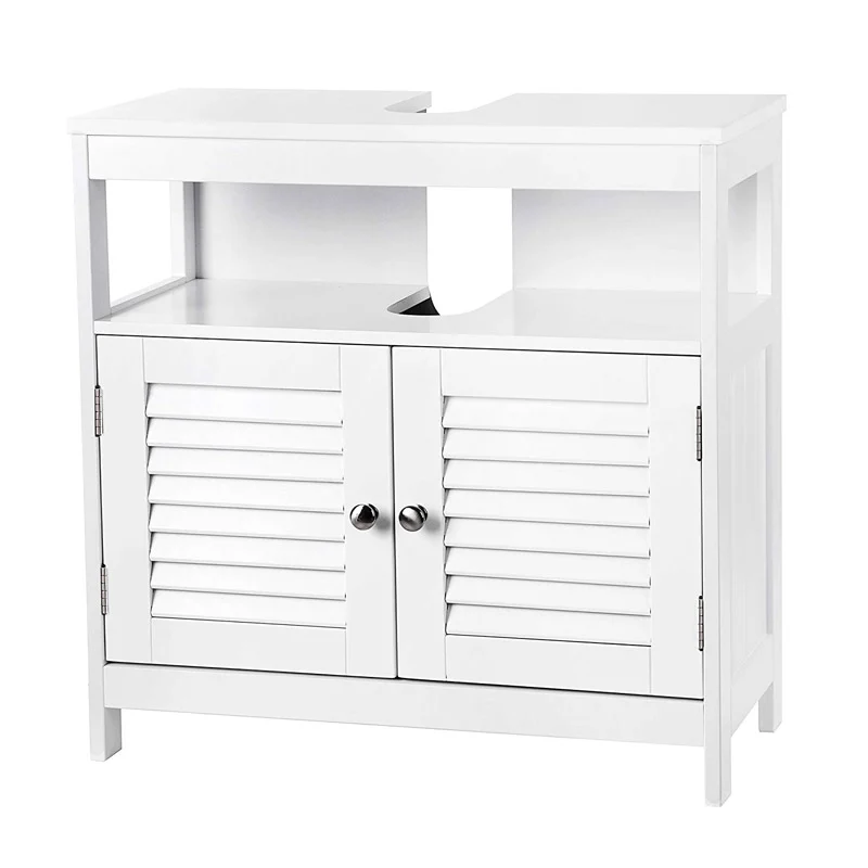 Ντουλάπι Νιπτήρα 60 x 60 x 30 cm Songmics BBC02WT Ντουλάπι Νιπτήρα 60 x 60 x 30 cm Songmics BBC02WT