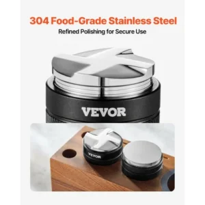 VEVOR Ρυθμιζόμενος Διανομέας Καφέ 2-σε-1 58mm για Οικιακή Χρήση Espresso BFQ58MMBXGLPNMZ0ZV0 - Image 4