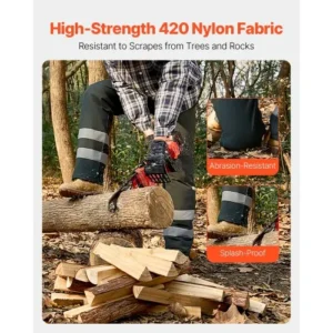 VEVOR Αλυσοπρίονο Προστατευτικά Παντελόνια 43.3" Τύπος Wrap Class A X-Large BGSLJHTSMDOZF3B57V0 - Image 2