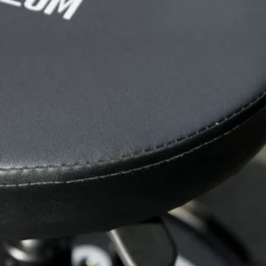 Σκαμπό εργαστηρίου HOMCOM με ρόδες και βάση εργαλείων, Ρυθμιζόμενο ύψος και περιστρεφόμενο, Ø40x25-48cm, Μαύρο C20-053V00BK - Image 4