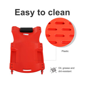 Ξαπλώστρα Συνεργείου με Μαξιλάρι και 6 Ροδάκια DURHAND C21-007 - Image 7