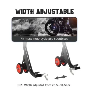 Μεταλλική Ρυθμιζόμενη Βάση Ανύψωσης Οπίσθιου Τροχού Μηχανής DURHAND C30-019BK - Image 3