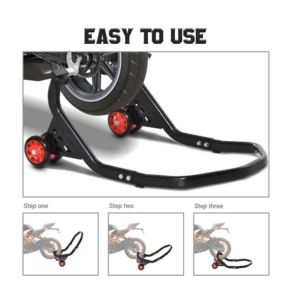 Μεταλλική Ρυθμιζόμενη Βάση Ανύψωσης Οπίσθιου Τροχού Μηχανής DURHAND C30-019BK - Image 5