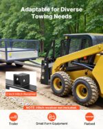 VEVOR Ισχυρά ανυψωτικά πιρούνια φορτωτή, 1814 kg, με πιρούνια 1065 mm και δέκτη 50.8 mm CCMBTZTYDAQD17JG7001V0 - Image 4