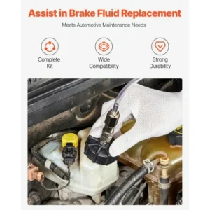 VEVOR Σετ 12 Τεμαχίων Αντάπτορες Αιμορραγίας Φρένων για Τα περισσότερα Οχήματα CCYGHSPQTJ12FH3WZV0 - Image 2