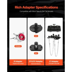 VEVOR Σετ 12 Τεμαχίων Αντάπτορες Αιμορραγίας Φρένων για Τα περισσότερα Οχήματα CCYGHSPQTJ12FH3WZV0 - Image 4