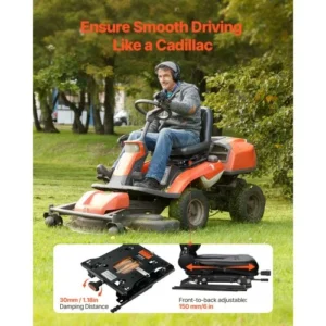 VEVOR Κιτ Ανάρτησης Καθίσματος με Συρόμενη Ράγα για Χλοοκοπτικό Τρακτέρ CCZYXGTJDHKDV3BRHV0 - Image 2