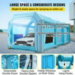 VEVOR  Φουσκωτή Καμπίνα Βαφής 39.4x16.4x13.1ft CQSPQFHSKC1253K6LV2 - Image 3