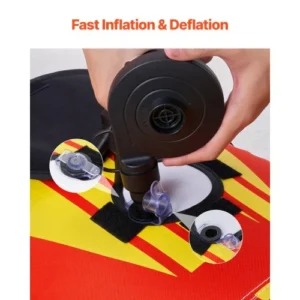 VEVOR Φουσκωτό Τρίδυμο Σωλήνα Θαλάσσης 510lbs για 1-3 Άτομα CQTL2QXK3R00F85JVV0 - Image 3