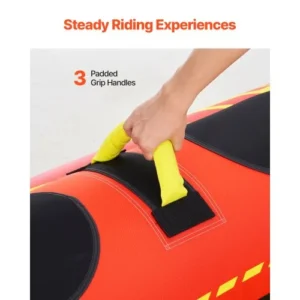 VEVOR Φουσκωτό Τρίδυμο Σωλήνα Θαλάσσης 510lbs για 1-3 Άτομα CQTL2QXK3R00F85JVV0 - Image 4