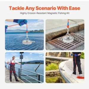 VEVOR Κιτ Μακέτας Ψαρέματος 2000 LBS Διπλής Όψης CXDYTZSM2000VUG2BV0 - Image 5