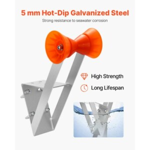 VEVOR Βάση Βαρούλκου Βάρκας με Ρολό για Ποστ 51-76 mm CYJPZJZJZ000FYDBP001V0 - Image 2