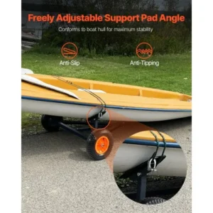 VEVOR Ρυμουλκό Σκάφους 420lbs με Ρυθμιζόμενο Μήκος και Ελαστικά 15.7 in CYSDQYC420BH54A5OV0 - Image 5