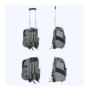 Σακίδιο Πλάτης - Τρόλεϊ Μεταφοράς Κατοικίδιων 42 x 25 x 55 cm PawHut D00-136GY - Image 2