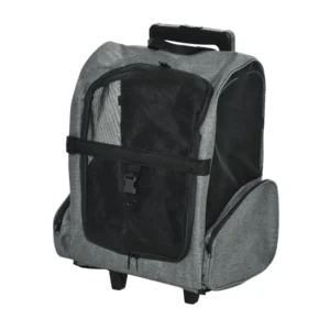 Σακίδιο Πλάτης - Τρόλεϊ Μεταφοράς Κατοικίδιων 42 x 25 x 55 cm PawHut D00-136GY - Image 10