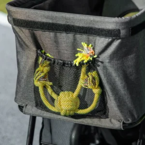 PawHut 3 σε 1 καρότσι σκύλου που μετατρέπεται σε τσάντα και θήκη με λουρί και μαξιλάρι, γκρι D00-195V00GY - Image 6