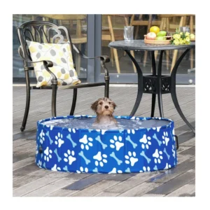 Αναδιπλούμενη Πισίνα για Σκύλους 120 x 30 cm PawHut D01-031V02 - Image 5