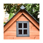 Ξύλινο Σπίτι Σκύλου 81.3 x 91.5 x 98.5 cm PawHut D02-032 - Image 4