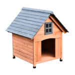 Ξύλινο Σπίτι Σκύλου 81.3 x 91.5 x 98.5 cm PawHut D02-032 - Image 5