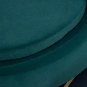 PawHut padded Dog καναπές με πλάτη και αφαιρούμενο μαξιλάρι, κρεβάτι γάτας εσωτερικού χώρου, 65x64x37cm, πράσινο D04-148GN - Image 6