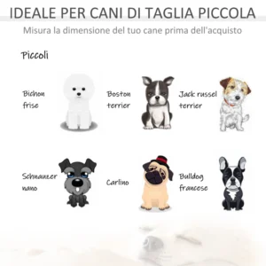 PawHut Μικρό κρεβάτι σκύλου, Καναπές εσωτερικού χώρου για σκύλους με μαξιλάρι που πλένεται, 70x47x30cm - Γκρι ανθρακί D04-196CG - Image 5