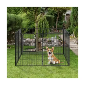 Μεταλλικό Κλουβί - Πάρκο Εκπαίδευσης Σκύλου 79 x 100 cm PawHut D06-107V01 - Image 3
