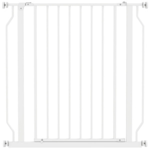 PawHut Επεκτάσιμο και Ρυθμιζόμενο Κάγκελο για Σκύλους για Σκάλες και Πόρτες