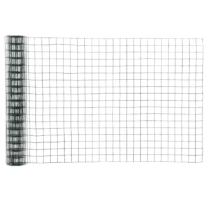 PawHut Συρματοπλέγμα κήπου με επίστρωση PVC για φράχτες εξωτερικού χώρου, 500x91cm, πράσινο D06-134 - Image 8