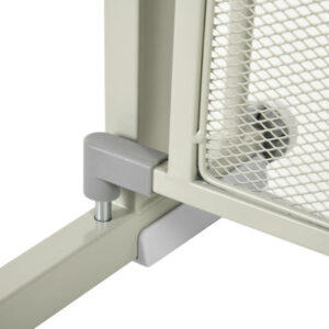 PawHut Επεκτάσιμος Φράκτης για Σκύλους με Πίεση και Αυτόματο Κλείσιμο 75-103x76 εκ. Γκρι D06-144V01GY - Image 8